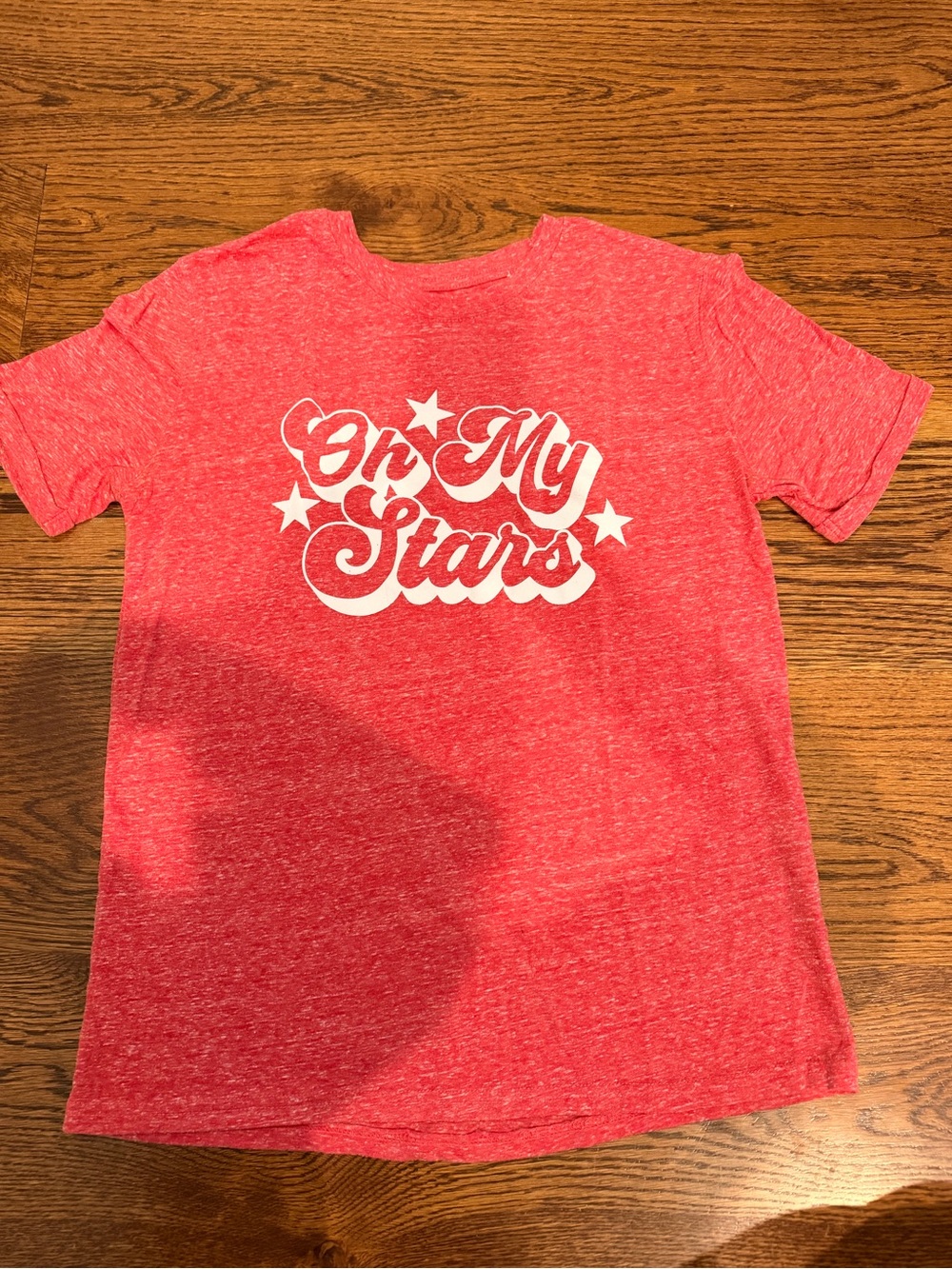 Red 'On My Stars' Graphic Tee